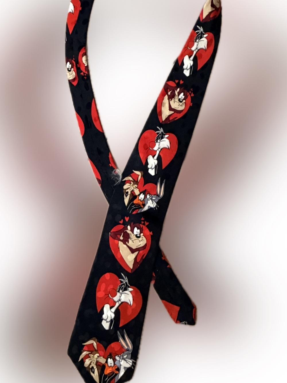 Vintage Looney Tunes Valentine's Day Tie